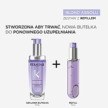 Nawilżający olejek do włosów - Kerastase Blond Absolu Cicagloss Hydrating Oil Concentrate Refillable — Zdjęcie N3