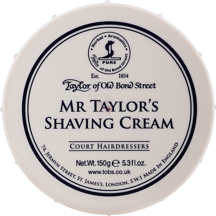Tradycyjny krem do golenia - Taylor of Old Bond Street Mr Taylor’s Shaving Cream — Zdjęcie N3
