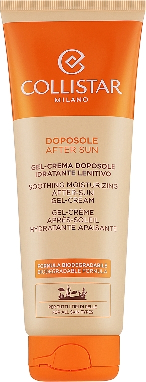 Kojący krem żelowy po opalaniu - Collistar Eco-Compatible After Sun Soothing Moisturising Gel-Cream — Zdjęcie N1