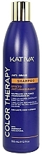 Szampon do włosów - Kativa Color Therapy Anti-Brass Shampoo — Zdjęcie N1