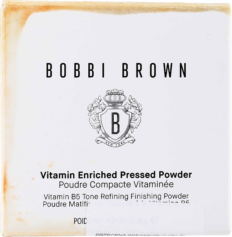 PRZECENA! Wzbogacony puder do twarzy - Bobbi Brown Vitamin Enriched Pressed Powder * — Zdjęcie N3