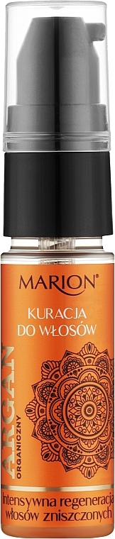 Kuracja z olejem arganowym do włosów - Marion