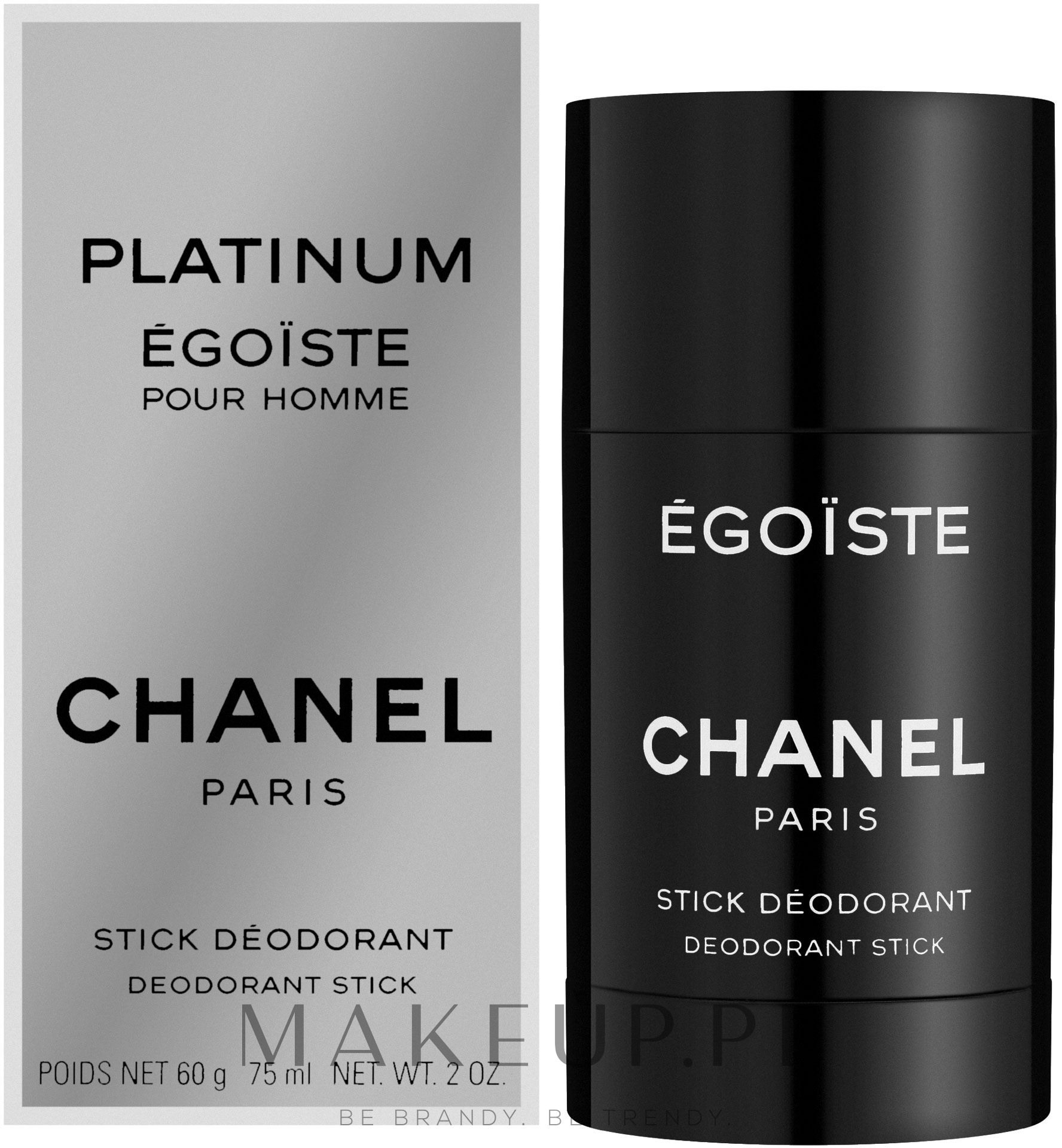 Chanel Egoiste Platinum - Dezodorant w sztyfcie — Zdjęcie 75 ml