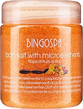 Kup Sól do kąpieli z mikroelementami o zapachu tropikalnych owoców - BingoSpa Bath Salt With Microelements & Tropical Fruits Scent