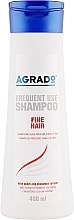 Szampon do włosów cienkich - Agrado Fine Hair Shampoo — Zdjęcie N1
