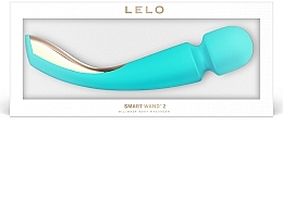 Masażer intymny, błękitny - Lelo Smart Wand 2 Large Aqua Massager Vibrator — Zdjęcie N2