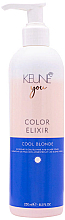 Eliksir neutralizujący żółte odcienie - Keune You Color Elixir Cool Blonde  — Zdjęcie N1
