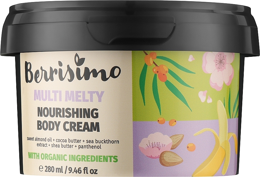 Odżywczy krem do ciała - Beauty Jar Berrisimo Multi Melty Nourishing Body Cream — Zdjęcie N1