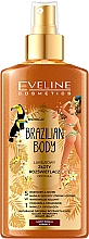 Kup Luksusowy złoty rozświetlacz do ciała 5w1 - Eveline Cosmetics Brazilian Body