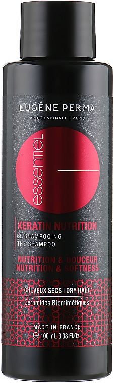 Szampon z keratyną Intensywnie odżywczy - Eugene Perma Essentiel Keratin Nutrition Shampoo — Zdjęcie N1