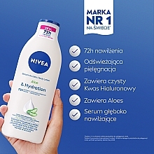 Nawilżający balsam do ciała z aloesem - NIVEA Aloe Hydration Body Lotion — Zdjęcie N3