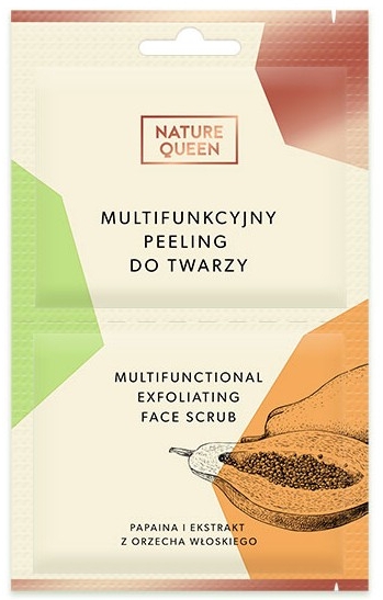 Multifunkcyjny peeling do twarzy - Nature Queen — Zdjęcie N1