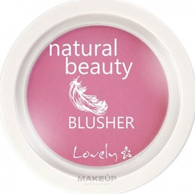 Róż do policzków - Lovely Natural Beauty Blusher — Zdjęcie 03
