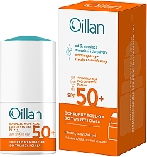 Ochronny roll-on do twarzy i ciała SPF 50+ dla dorosłych i dzieci od 6. miesiąca życia - Oillan — Zdjęcie N2