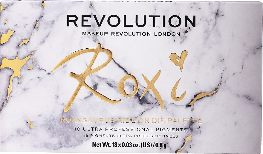 Paleta cieni do powiek - Makeup Revolution X Roxxsaurus Roxi Eye Shadow Palette — Zdjęcie N2