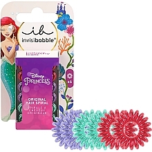 Zestaw gumek do włosów, 6 szt. - Invisibobble Kids Original Disney Princess Ariel — Zdjęcie N1
