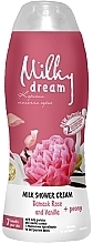 Krem-żel pod prysznic Różą damasceńska i wanilia - Milky Dream — Zdjęcie N1