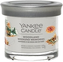 Kup Świeca zapachowa w szklance Woodland Weekend Memories - Yankee Candle Signature Tumbler