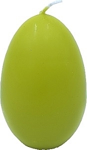 Świeca dekoracyjna Easter egg, 8 x 11 cm, zielona - Admit — Zdjęcie N1