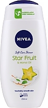 Żel pod prysznic Karambola i olej monoi - NIVEA Care & Star Fruit Shower Gel — Zdjęcie N1