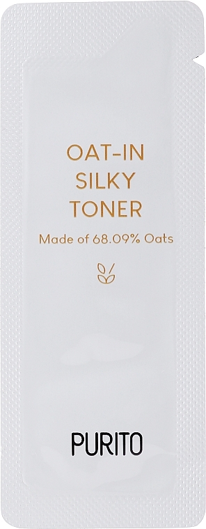 PREZENT! Łagodzący tonik do twarzy z nasionami owsa - Purito Oat-in Silky Toner — Zdjęcie N1