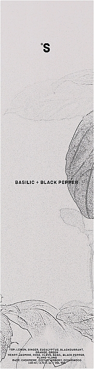 Dyfuzor zapachowy Bazylia + czarny pieprz - Sister's Aroma Basilic + Black Pepper — Zdjęcie N4