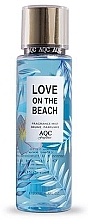Perfumowana mgiełka do ciała - AQC Fragrances Love On The Beach Island Body Mist — Zdjęcie N1