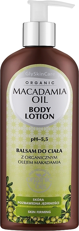 Balsam do ciała z olejem makadamia - GlySkinCare Macadamia Oil Body Lotion — Zdjęcie N1