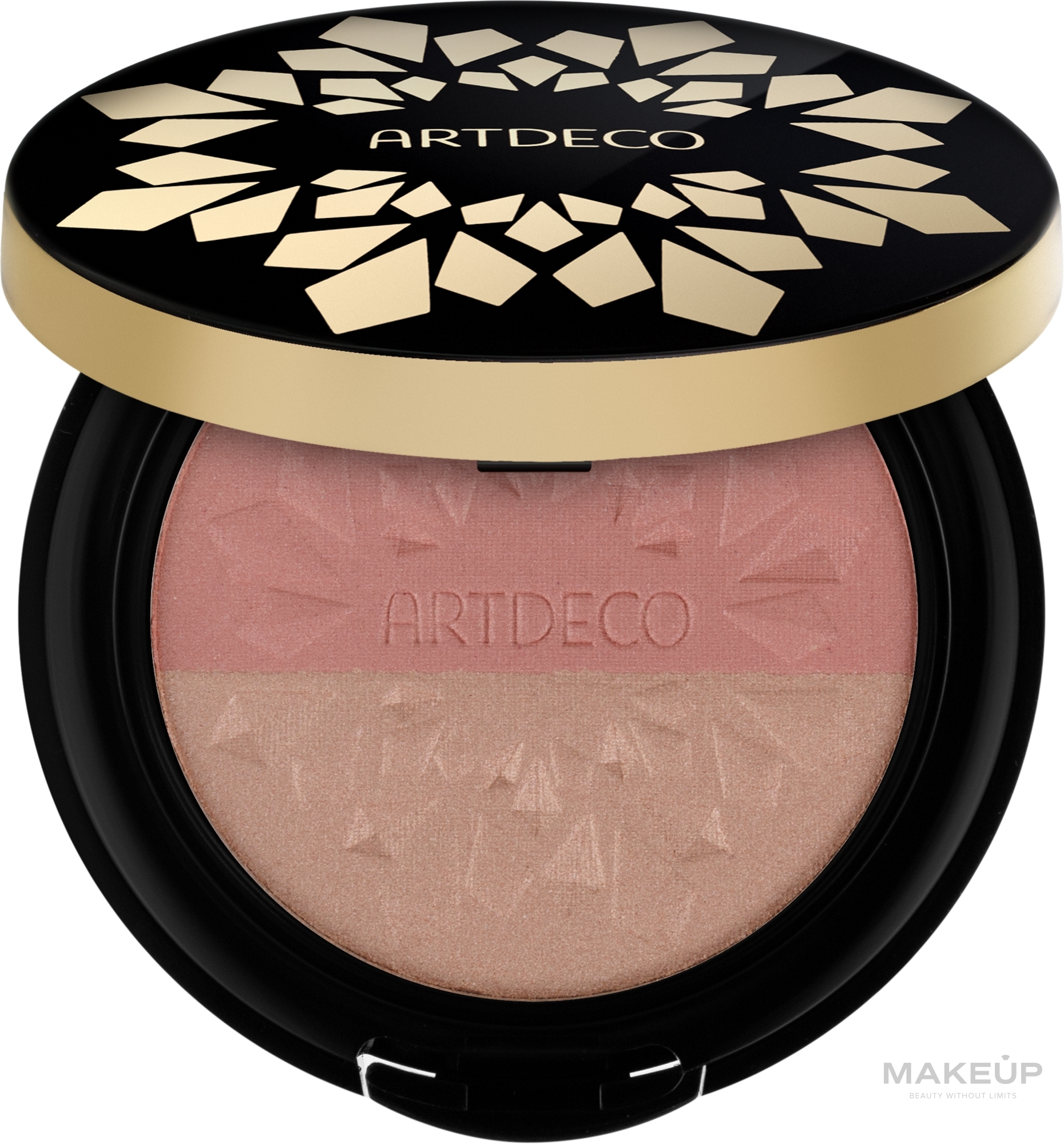 Dwukolorowy róż do twarzy - Artdeco Blush Glam Couture — Zdjęcie Hynotic Rose