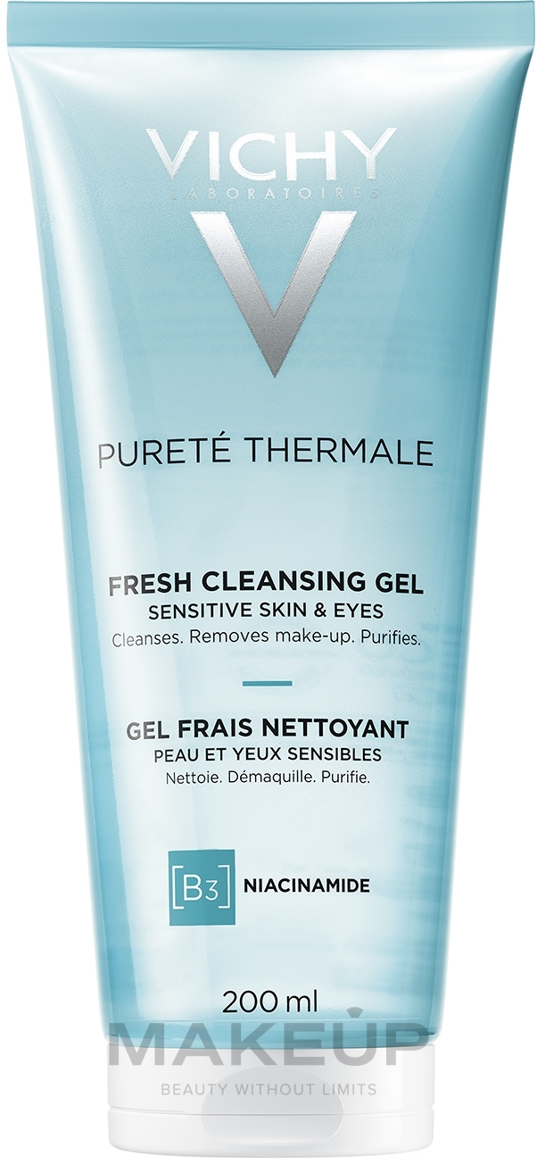 Odświeżający żel oczyszczający do twarzy - Vichy Pureté Thermale Fresh Cleansing Gel — Zdjęcie 200 ml