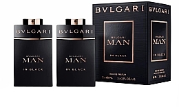 Bvlgari Man In Black - Zestaw (edp/2x60ml) — Zdjęcie N1