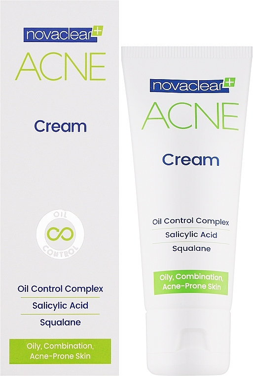 Matujący krem do twarzy - Novaclear Acne Cream — Zdjęcie N2
