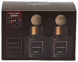 Kup Zestaw dyfuzorów zapachowych do samochodu - Kundal Perfume Car Diffuser Black Cherry (car/dif/2x75ml)