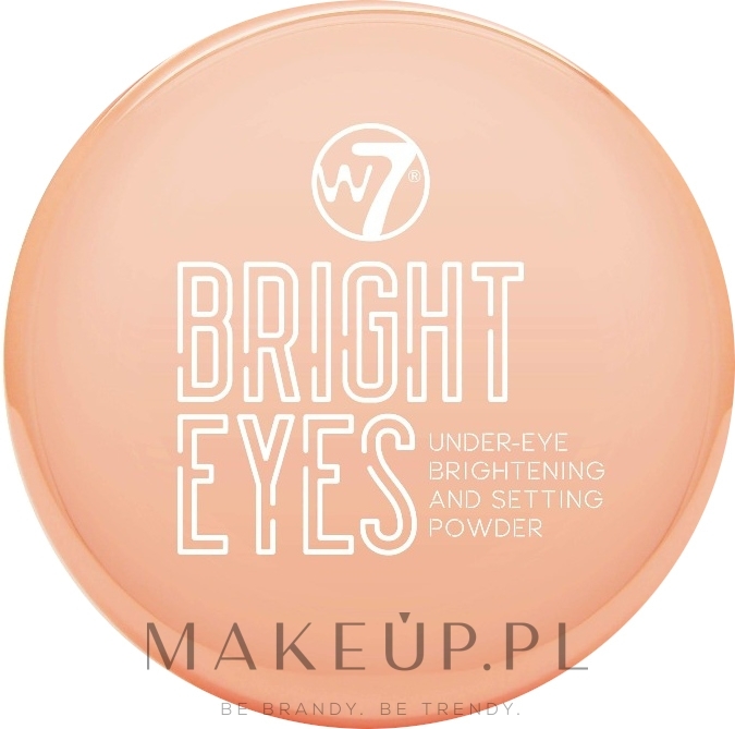 Rozświetlający puder pod oczy - W7 Bright Eyes Under-Eye Brightening And Setting Powder — Zdjęcie 5 g