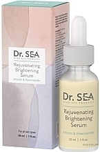 Serum do twarzy z arbutyną i niacynamidem - Dr. Sea Rejuvenating Brightening Serum — Zdjęcie N1