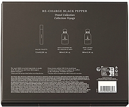 Molton Brown Re-charge Black Pepper - Zestaw (edt/mini/7,5 ml + sh/gel/100 ml + b/lot/100 ml) — Zdjęcie N3