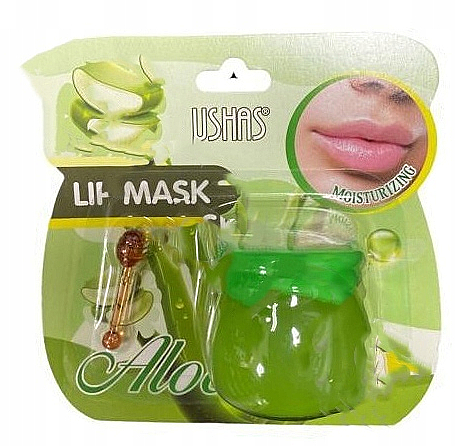 Maska-balsam do ust Aloes - Ushas Lip Mask Aloe — Zdjęcie N1