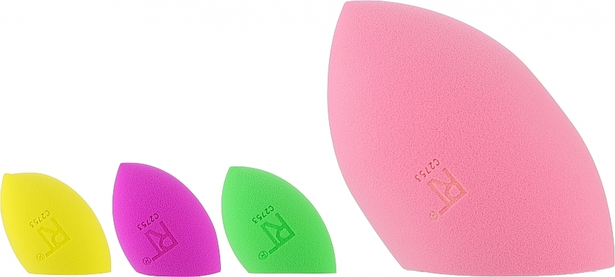 Zestaw gąbek do makijażu - Real Techniques Hyperbrights XL + Mini Miracle Complexion Sponge Se — Zdjęcie N1