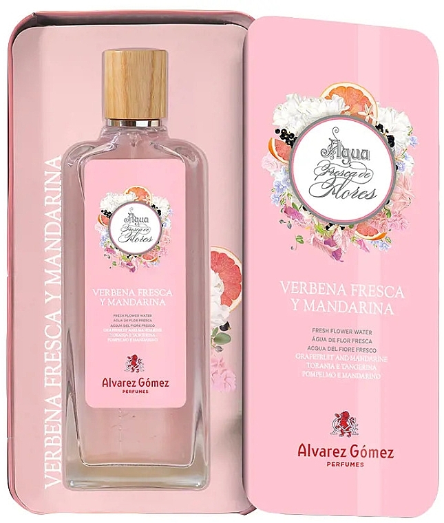 Alvarez Gomez Agua Fresca De Flores Verberna Fresca Y Madarina - Woda toaletowa (metalowa puszka) — Zdjęcie N1