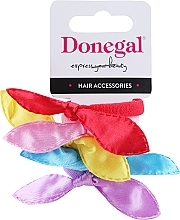Kup Gumki do włosów, 5 sztuk, FA-5682+1, wielokolorowe - Donegal (różne kolory)
