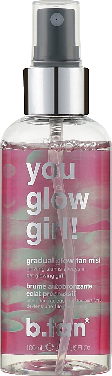 Spray do opalania You Glow Girl - B.tan Face & Body Mist — Zdjęcie N1