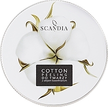 Peeling do twarzy z olejkiem bawełnianym - Scandia Cosmetics Cotton Peeling — Zdjęcie N1