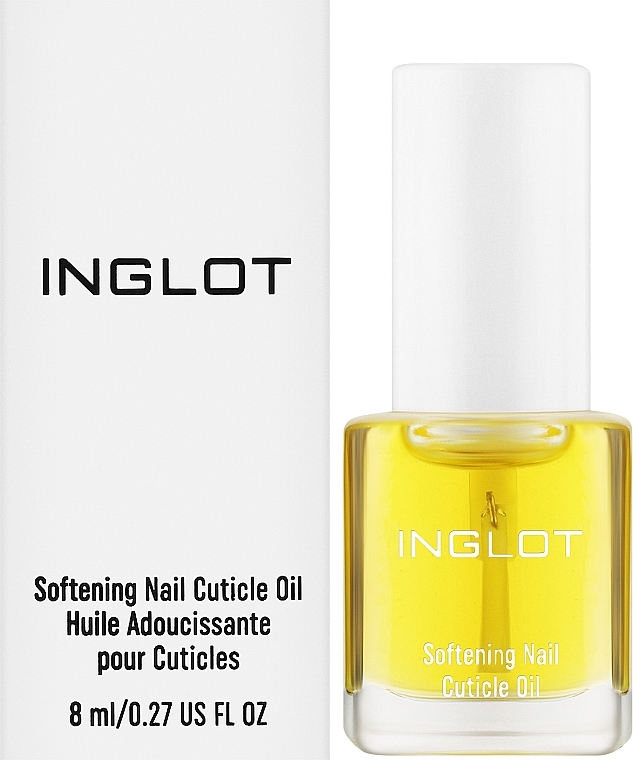 Olejek zmiękczający skórki - Inglot Softening Nail Cuticle Oil — Zdjęcie N2