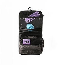 Składana kosmetyczka podróżna, czarna - Taptap — Zdjęcie N2