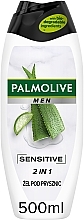 Żel pod prysznic z aloesem i witaminą E dla mężczyzn - Palmolive Men Sensitive — Zdjęcie N2