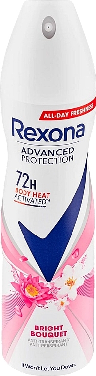 Antyperspirant w sprayu - Rexona MotionSense Bright Bouquet 72H — Zdjęcie N1