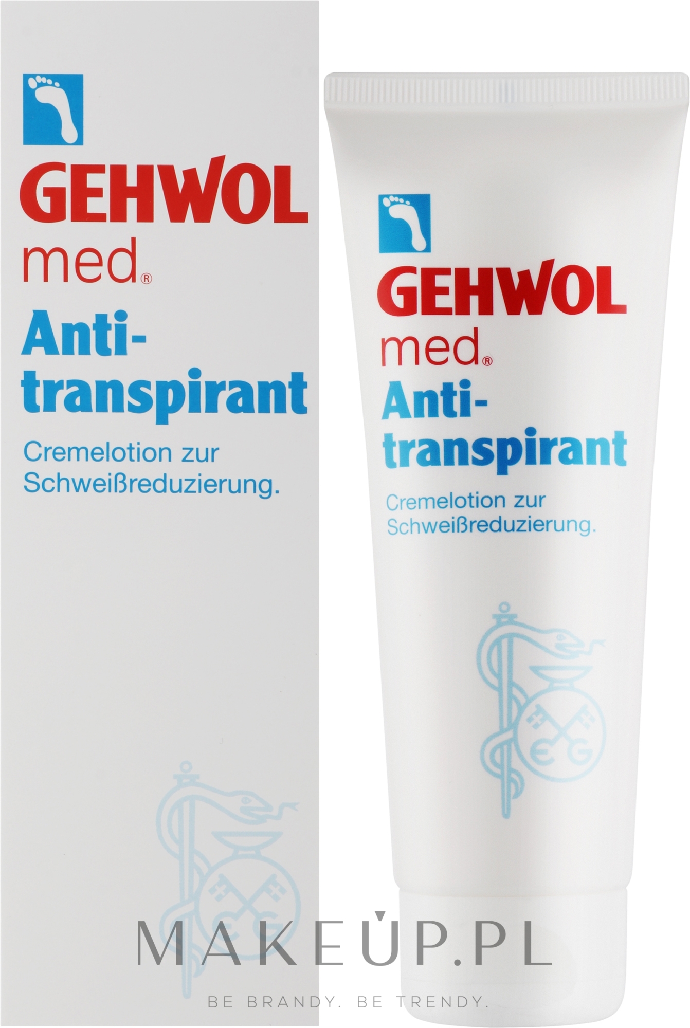 Lotion antyperspiracyjny do stóp - Gehwol Med Anti-transpirant — Zdjęcie 125 ml