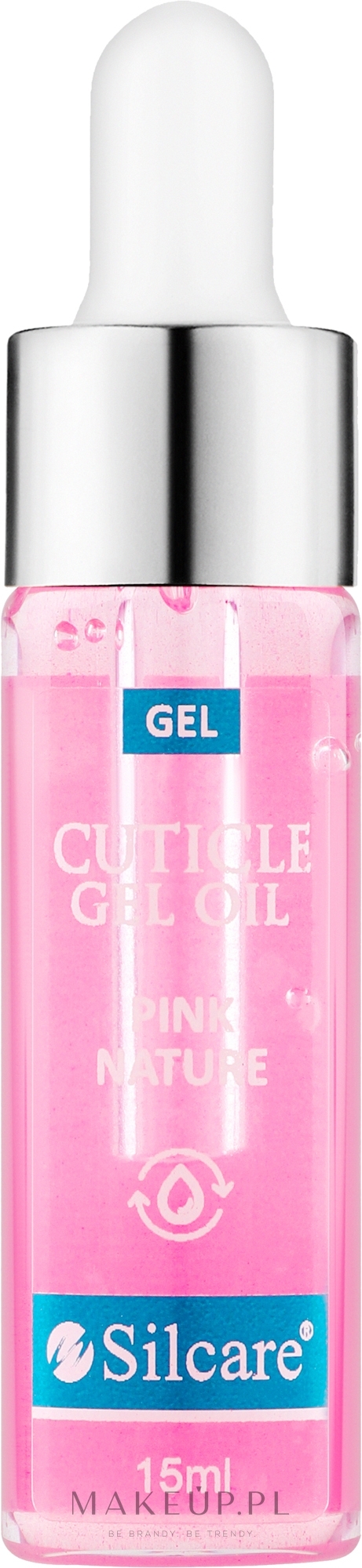 Olejek do paznokci i skórek w żelu - Silcare Cuticle Gel Oil The Garden Of Colour Pink Nature — Zdjęcie 15 ml