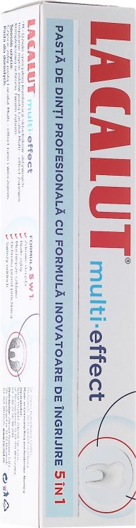 Multifunkcyjna pasta do zębów - Lacalut 5 In 1 Multi-Effect — Zdjęcie N1
