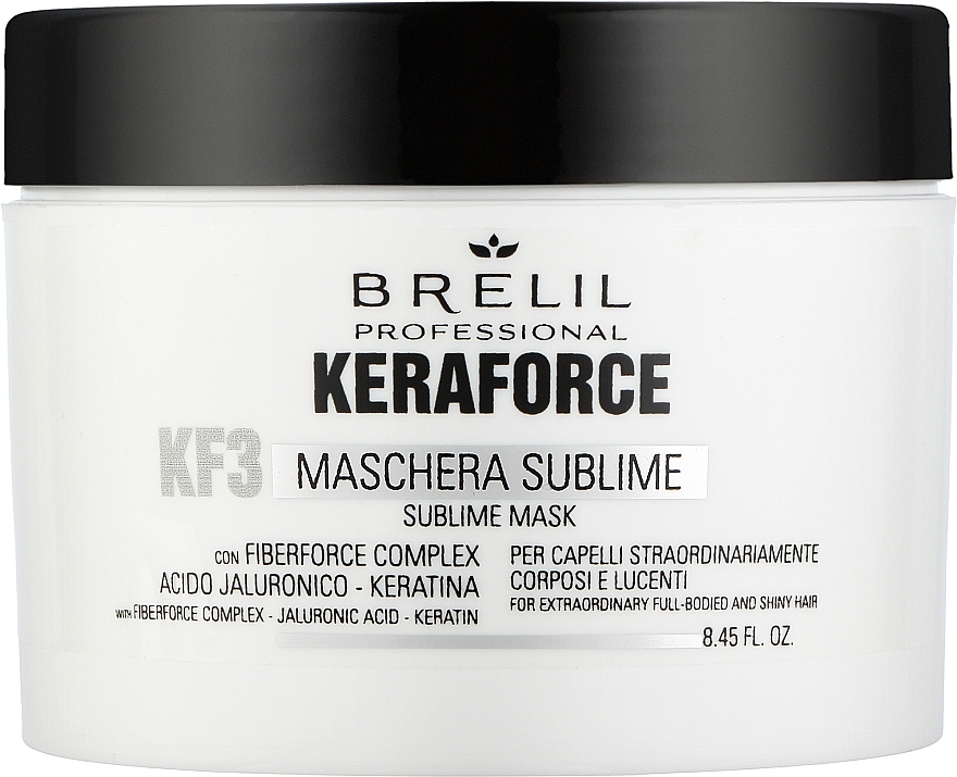 Maska do włosów - Brelil Maschera Sublime Keraforce Mask — Zdjęcie N1